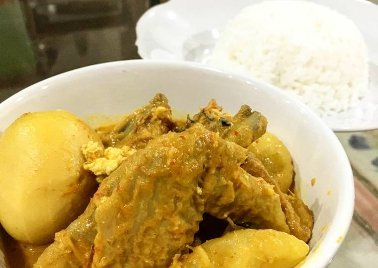 Kari ayam ala tabona medan