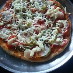 A picture of Wheat flour pizza.
