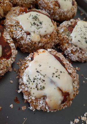 Una foto de Milanesas de zapallo súper saludables