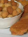 Tamilnadu tea time snack -- crispy crunchy baked uppu cheedai and thattai