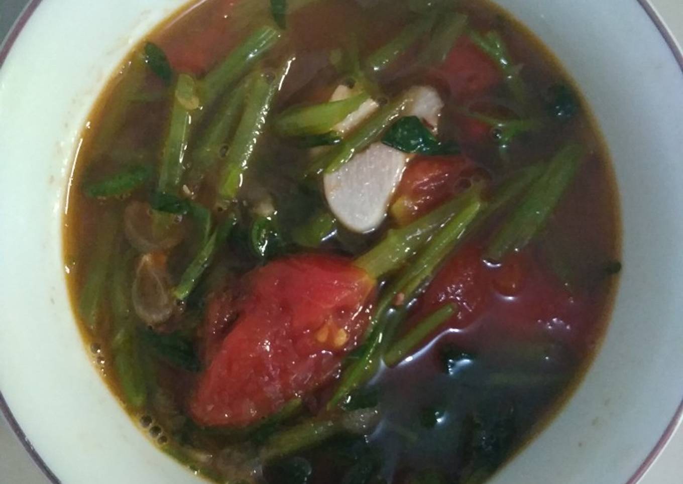 Tumis kangkung simple