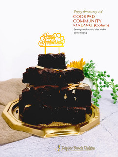 Foto resep (022).Fudgy Brownies