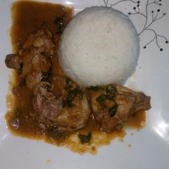 A picture of Stewed chicken.