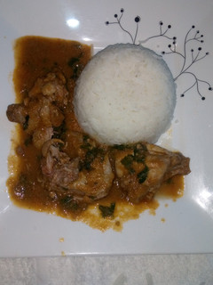 A picture of Stewed chicken.