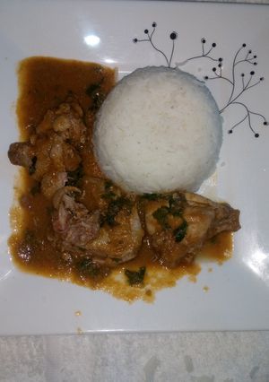 A picture of Stewed chicken.