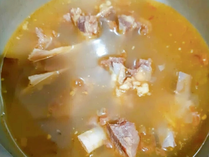 Cara Gampang Membikin Resep Sop kambing madura seperti di warung sate 😀 yang Lezat Anti Ribet, Lezat Sekali