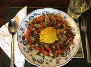 A picture of liver stir fried