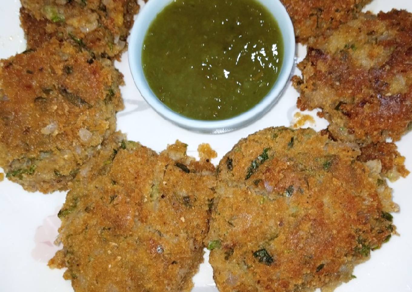 Lotus Root Shami Kabab