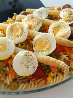 Una foto de Ensalada de espirales