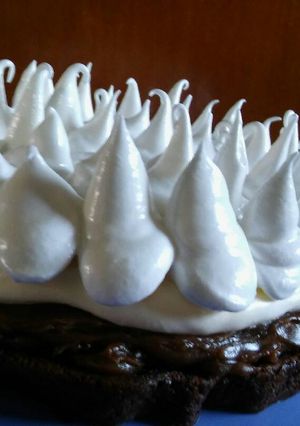 Una foto de Postre pirineo