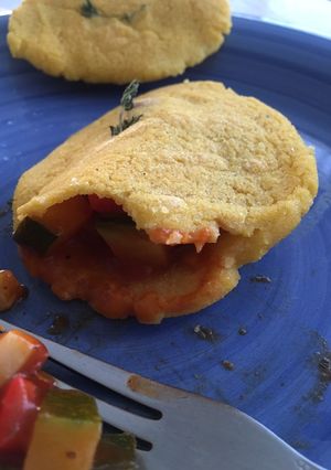 Una foto de Mini arepas