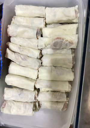 A picture of Vietnamese Fried Spring Rolls (Chả giò rế / Nem rán).