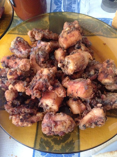 Una foto de Pulpo frito