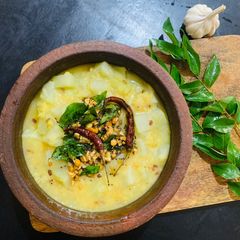 A picture of Chow chow with moong dal.
