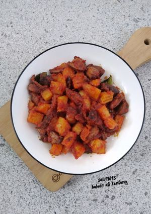 Foto resep Balado Ati Kentang