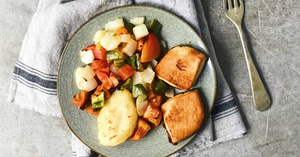 Cómo hacer tofu con verduras. Receta vegana Receta de
