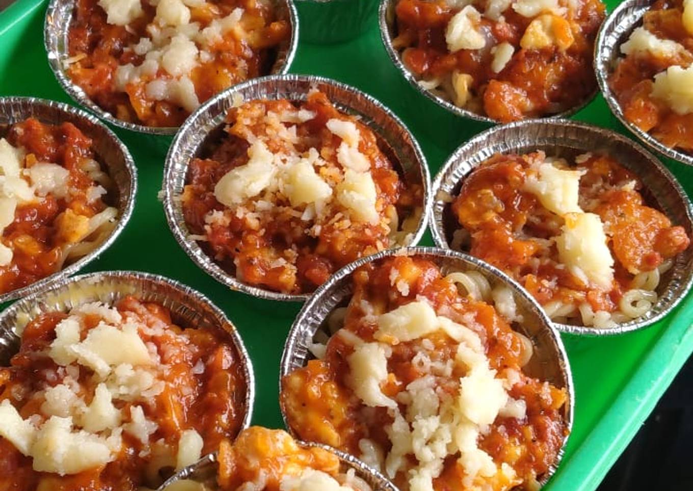 Supermie bolognese panggang