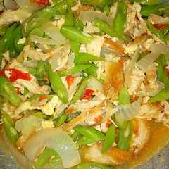 Tumis Buncis Ayam Suir রেসিপির প্রধান ছবি