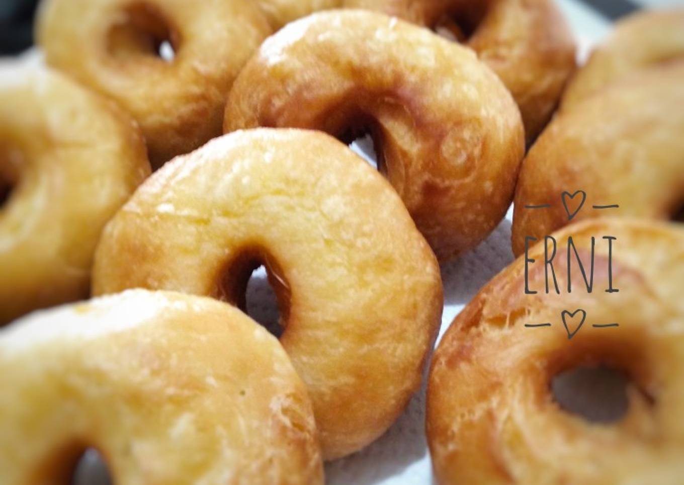 Donat empuk tanpa mixer dan tanpa ulen