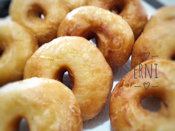 Resep Donat empuk tanpa mixer dan tanpa ulen, Enak Banget