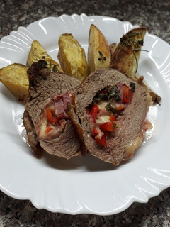 Una foto de Colita de cuadril rellena
