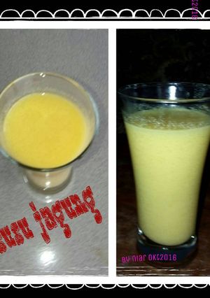 Foto resep Susu jagung