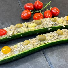 A picture of Recipe for Stuffed Cucumbers.