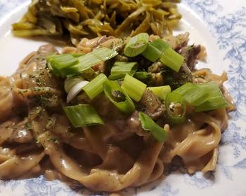 Popular Cuisine My Beef Stroganoff Home Style