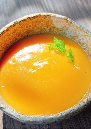 Hình của món Soup cà chua kem tươi.