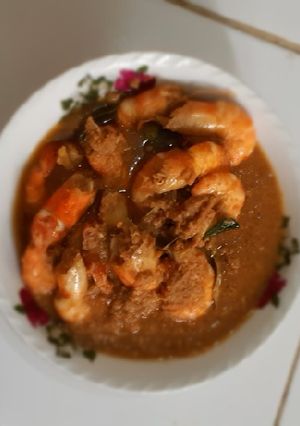 Foto resep Udang Asam Manis