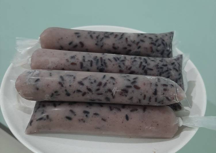 Resep Es Lilin Ketan Hitam yang Enak Banget