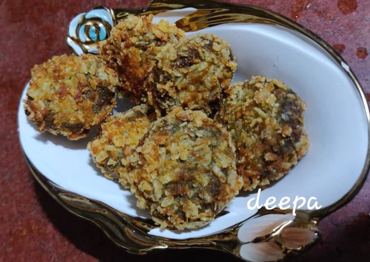 Recipe of Perfect Crispy spinach cutlets