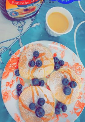 صورة لوصفة البان كيك الأصلي 😍