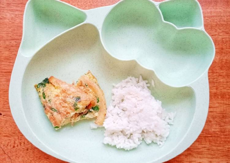 Resep Baru Day. 336 Omelet Kentang Goreng (17 month+) Nikmat Lezat