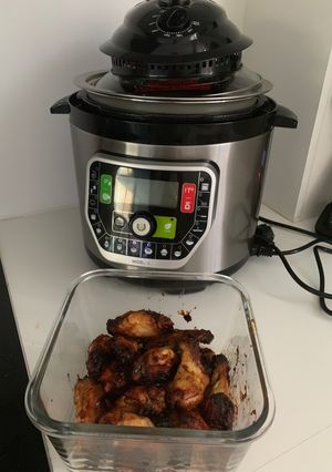 Una foto de ALITAS A LA BARBACOA olla GM