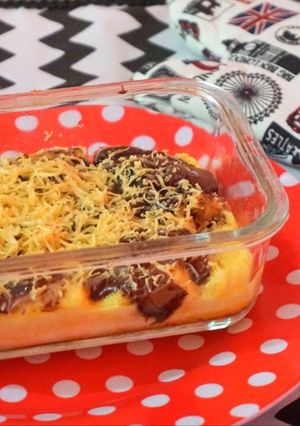 Foto resep Pudding hot bread ala Pizza Hut