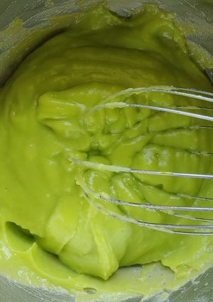 รูปของ Pistachio custard พิสตาซิโอครีม