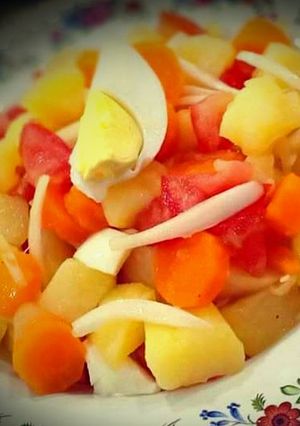 Une photo de Salade de pommes de terre