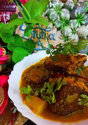 কুমড়োর ধোঁকা (kumror dhoka recipe in Bengali) রেসিপির প্রধান ছবি