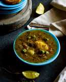Warm Winter-meal : Matar ka Nimona (Green Peas Curry)