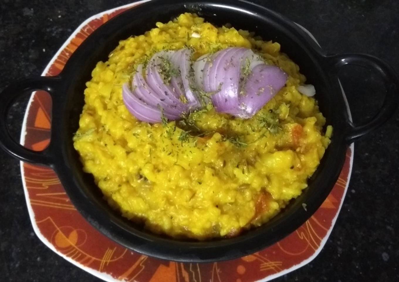 Dahiwali Masala Dal Khichadi