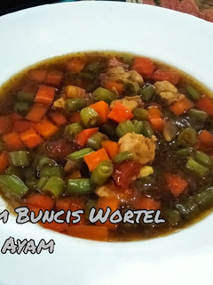 Foto resep Asem-Asem Buncis Wortel Ayam