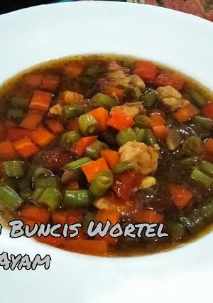 Foto resep Asem-Asem Buncis Wortel Ayam