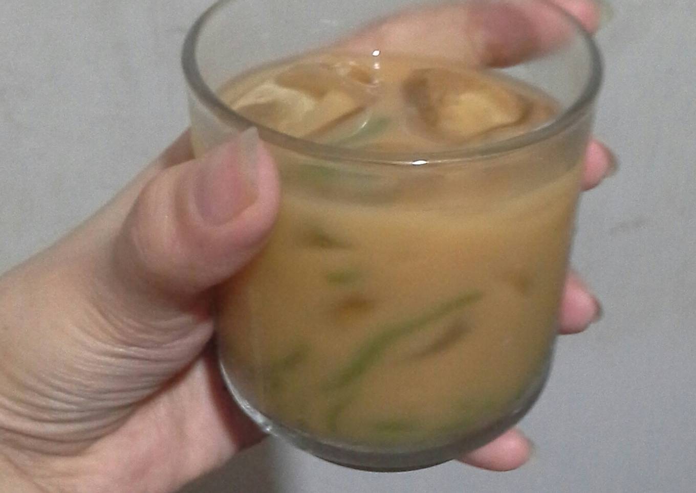 Es Cendol Hijau Homemade