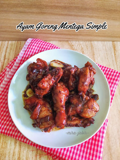Foto resep Isi Piringku - Ayam Goreng Mentega Simple