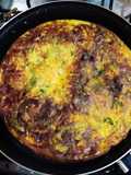 Tortilla de caiguas con zanahorias