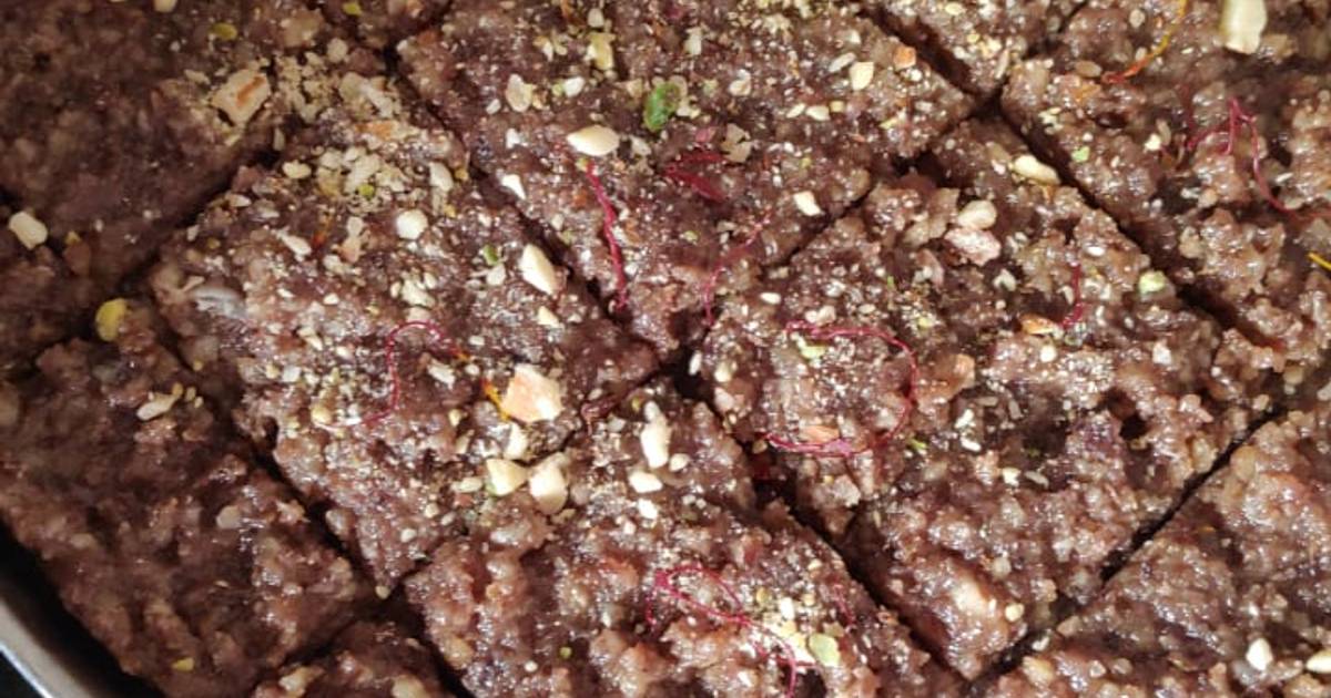 Walnut dry fruit mithai Recipe by Zahra Taher Cookpad