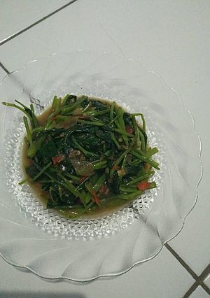 Foto resep Tumis kangkung pedas