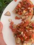 Simple bruschetta