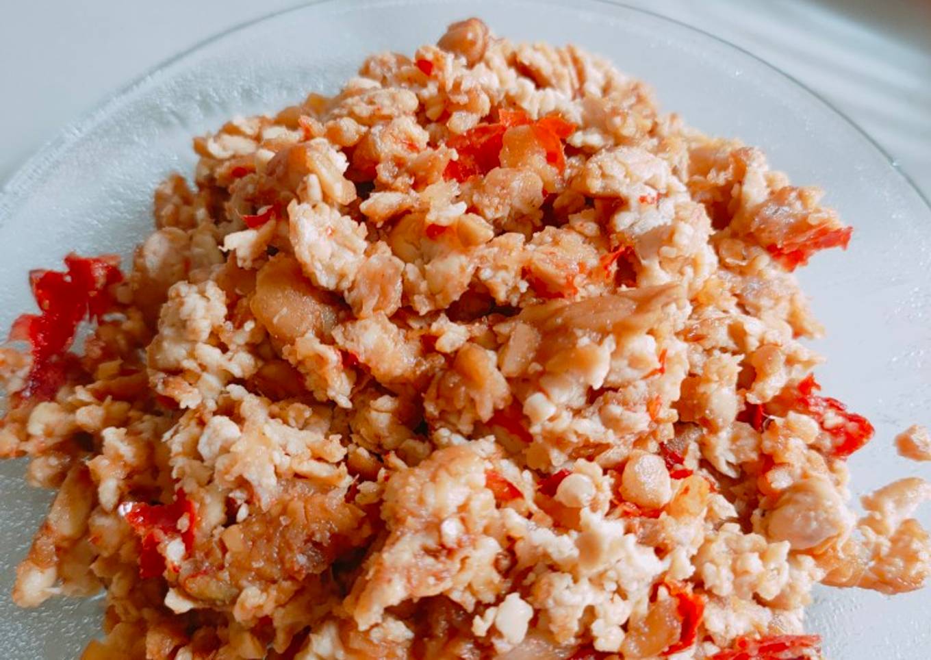 Penyet tempe simpel